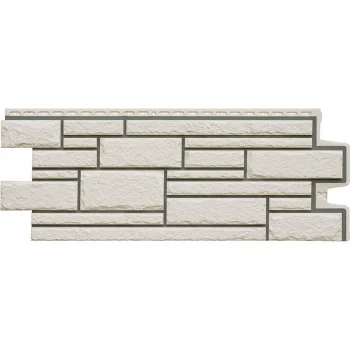 Цокольный Grand Line Камелот Design молочный со швом